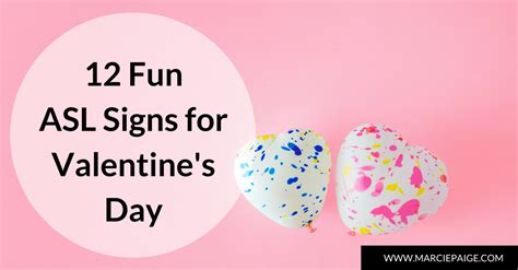 Maybe you would like to learn more about one of these? 12 fun ASL Signs for Valentine's Day - Sign language for kids