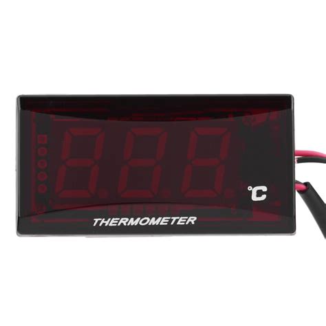 Motorfiets Digitale Thermometer Water Temp Temperatuurmeter Meter Voor