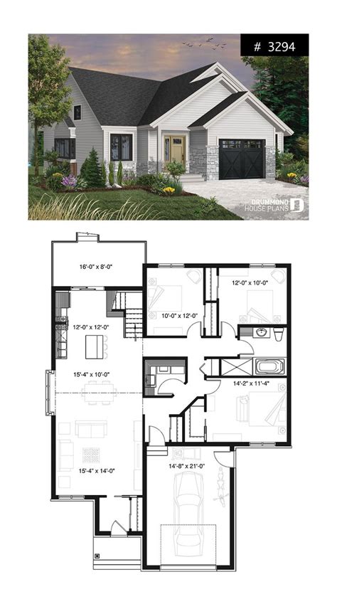 Open Concept Floor Plans For One Story Homes 2021s