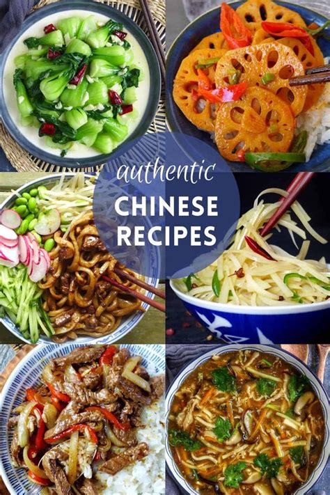 Authentic Chinese Recipes Authentic Chinese Recipes Chinese Cooking