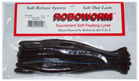 Roboworm 6 Straight Tail Worms Warmouth Welcome To Tight Lipped