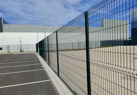 V Mesh Fencing Swansea Cardiff London Integrated Fencing