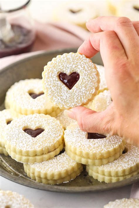 Linzer Cookies Recipe Life Love Sugar Googlechrom Casa