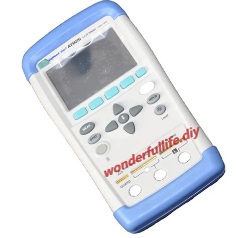 Handheld At825 Digital Lcr Meter Tester 100hz 120hz 1khz 10khz In