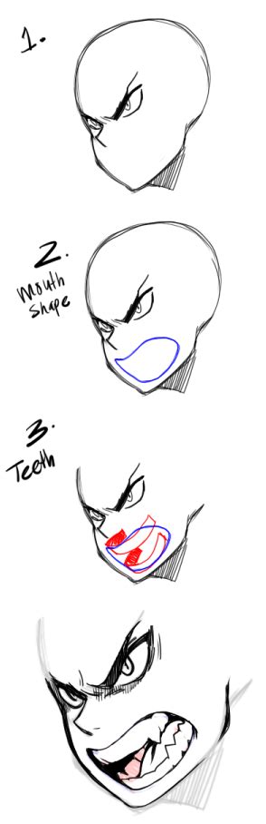 Yo Can You Do A Tutorial On Drawing Teethmouths Art Reference