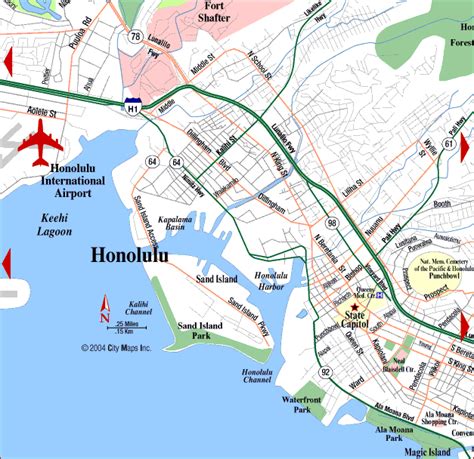 Honolulu Karta Karta