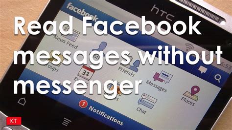 How To View Facebook Messages Without Messenger 2017 Youtube