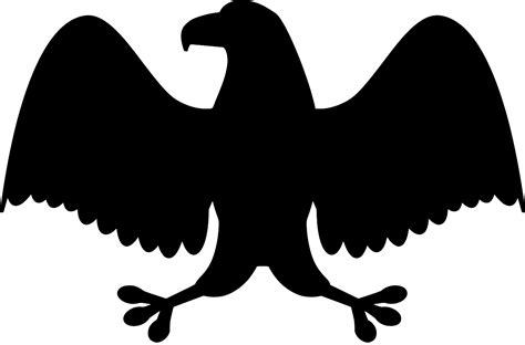 SVG Adler Tier Vogel Kostenloses SVG Bild Symbol SVG Silh