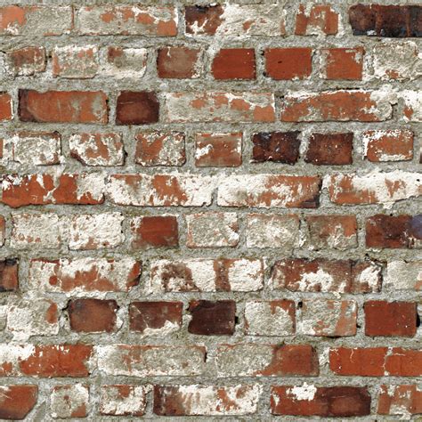 Muriva Loft Brick Multi Realistic Brick Pattern Modern Wallpaper 102538