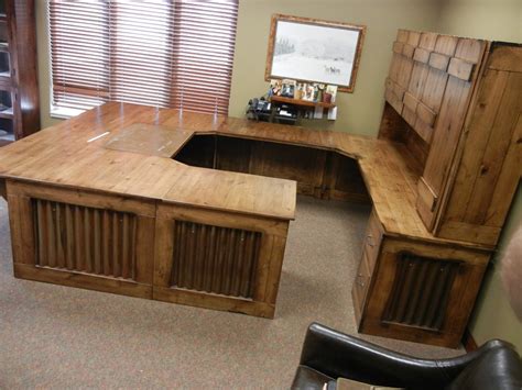 Rustic Office Desk Rustic Home Office Omaha By Modern Country Concepts Houzz