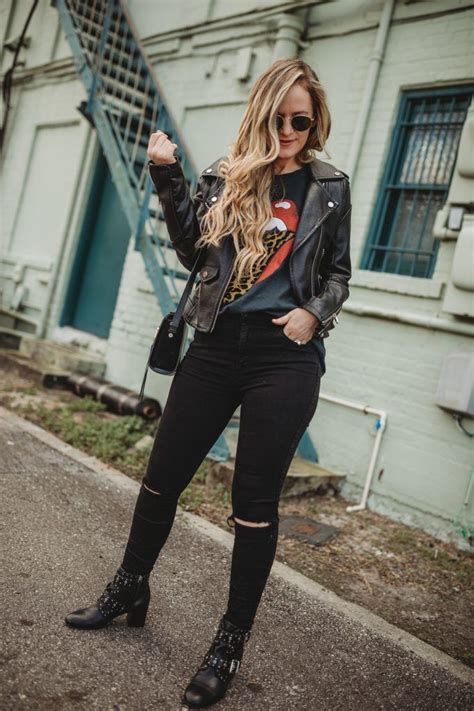 Shannon Jenkins Of Upbeat Soles Styles A Rock And Rocll Concert Outfit
