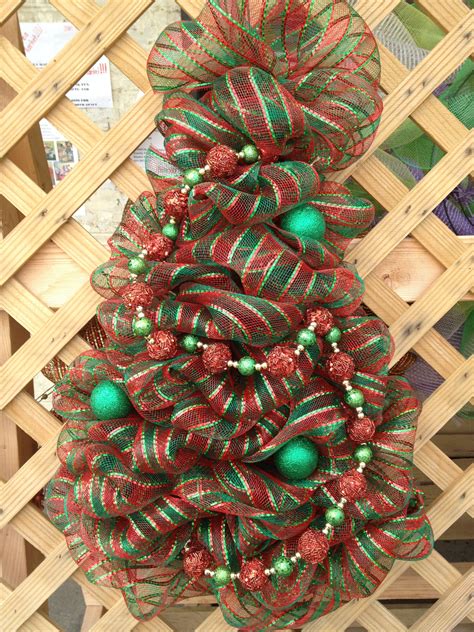 Deco Mesh Christmas Tree 40 To See More Of My Creations Like Us On