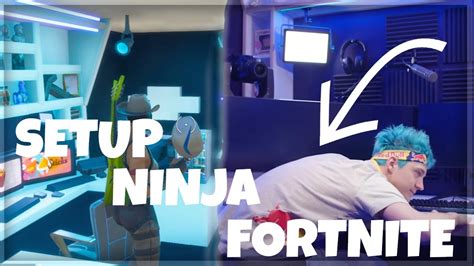 Le Setup De Ninja Dans Fortnite Youtube