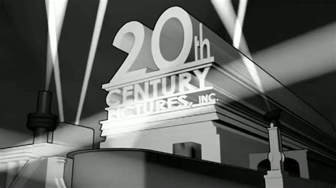 20th Century Pictures Inc And 20th Century Fox 1930s Logo Blender
