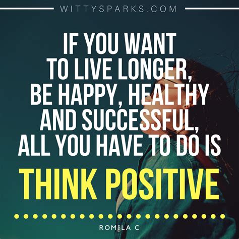 Power Of Positive Thinking Positive Thinking Positivity Success Quotes