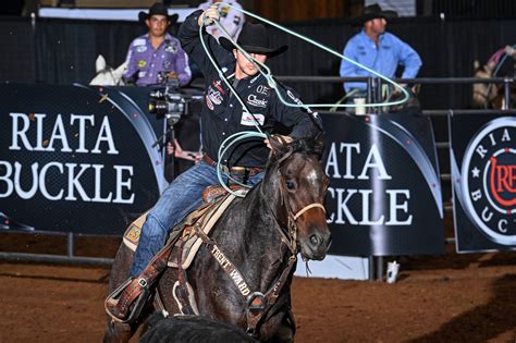 Riata Buckle Open Results 2023 The Team Roping Journal