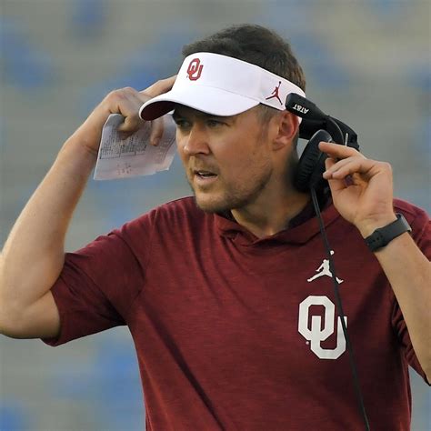 Lincoln Riley Oklahoma Wont Release Covid 19 Info As Competitive