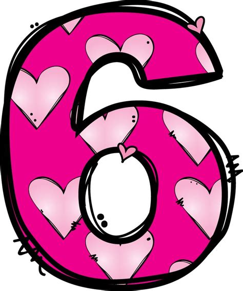 Number 6 Clipart Free Download On Clipartmag