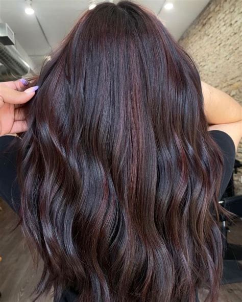 We Are Obsessed With The New Cherry Cola Hair Color Trend