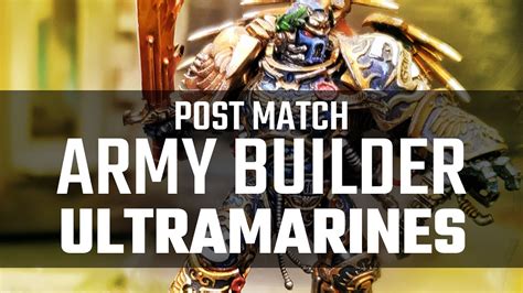 Warhammer 40k 9th Edition Army Builder Army Military