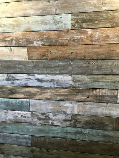 Distressed Barn Wood Wall From 2x6 Distressed Wood Wall Wood Plank