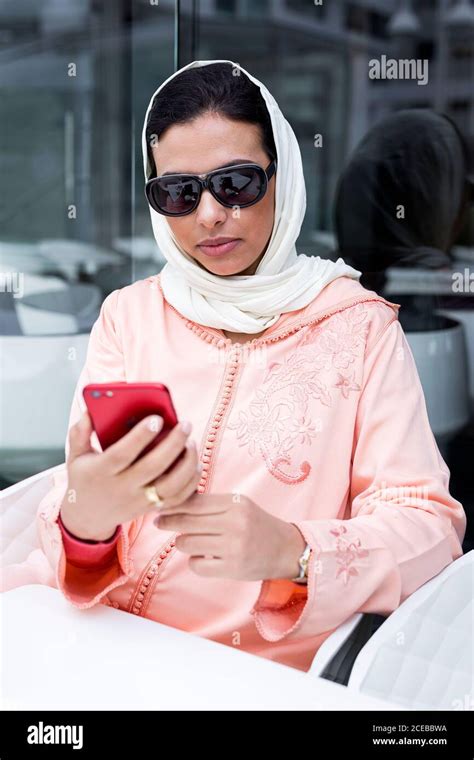 Nice Moroccan Woman With Hijab And Typical Arabic Dress Stock Photo Alamy