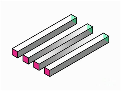 Three Or Four Bar Optical Illusion Photograph By Laguna Designscience