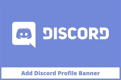 How To Add Discord Profile Banner
