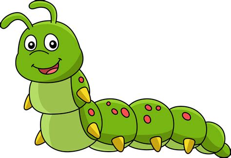 Caterpillar Cartoon Vector Art Icons And Graphics For Free Download