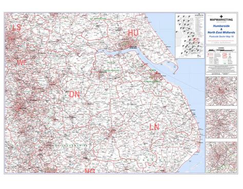 Sheffield Red Light District Map Rectangle Circle