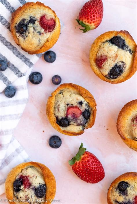 Strawberry Blueberry Muffins Confessions Of A Baking Queen