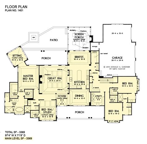 Three Car Garage Craftsman House Plans Don Gardner