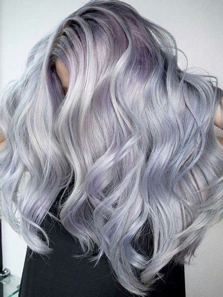 Copper being more reactive than silver displaces silver from silver nitrate solution and forms copper nitrate that is blue in colour. 20 Silver Hair Colour Ideas for Sassy Women in 2021 - The ...