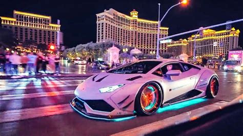 Insane Widebody Liberty Walk Lamborghini Destroys Vegas Strip