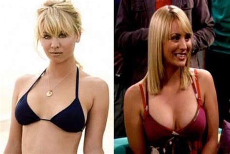 Kaley Cuoco Boob Job Before After Pictures Celebrity Plastic Surgery Pinterest Kaley Cuoco