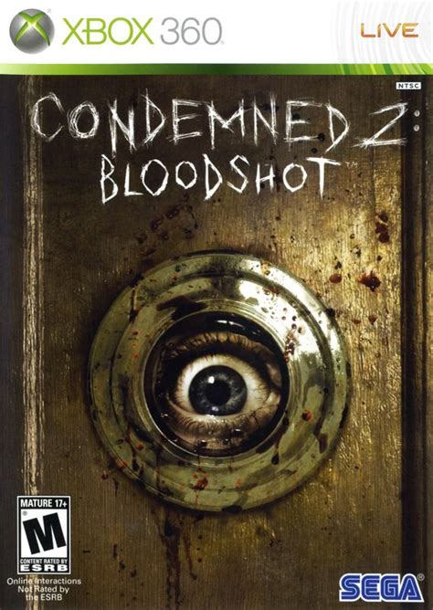 Condemned 2 Bloodshot 2008 Xbox 360 Box Cover Art Mobygames