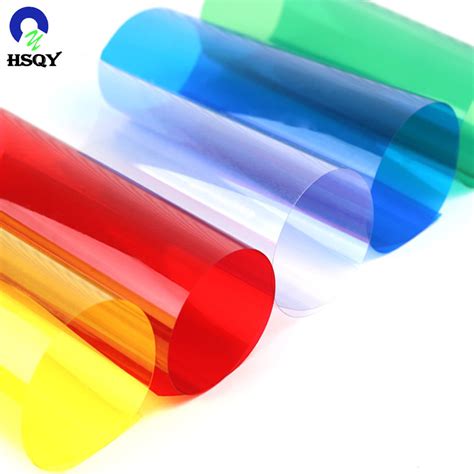 Decorative Colourful Pvc Rigid Sheet Translucent Plastic Film China