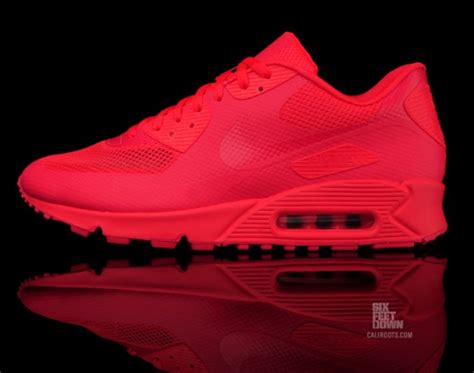 The Sneaker Addict Nike Air Max 90 Hyperfuse Solar Red Sneaker