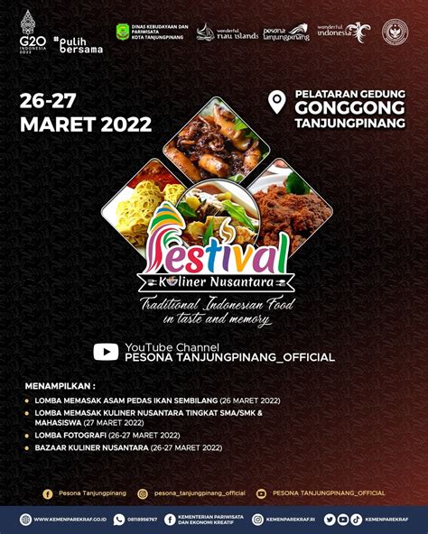 Pecinta Kuliner Merapat Ini Dia Festival Kuliner Nusantara Tempat