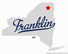 Map of Franklin, Franklin County, NY, New York