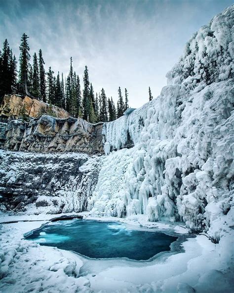 🇨🇦 Crescent Falls In Winter Alberta By Dan Schykulski Photography