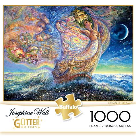 Josephine wall shimmer & shine jigsaw puzzle, 750 pieces, new. Ocean of Dreams (Glitter Edition), 1000 Pieces, Buffalo ...