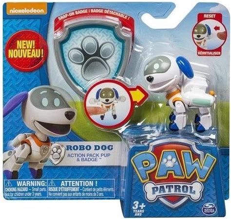 Paw Patrol Pup And Badge Robo Dog