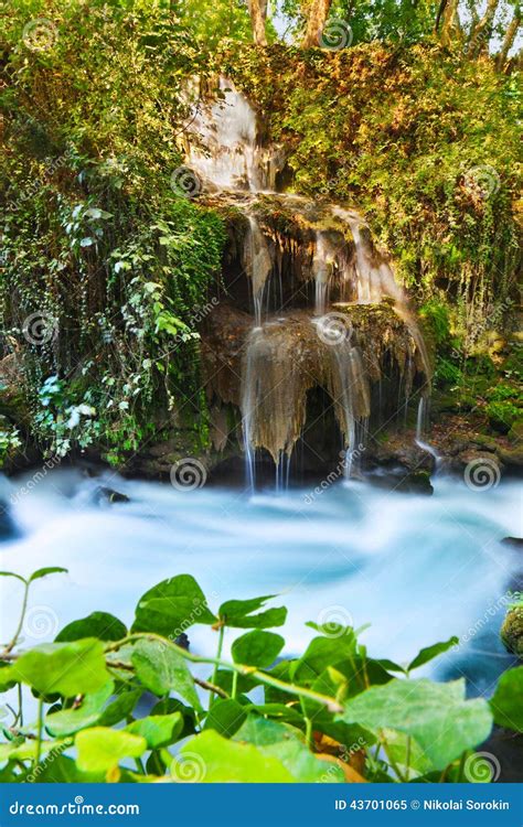 Waterfall Duden At Antalya Turkey Stock Image Image Of Fall Antalya