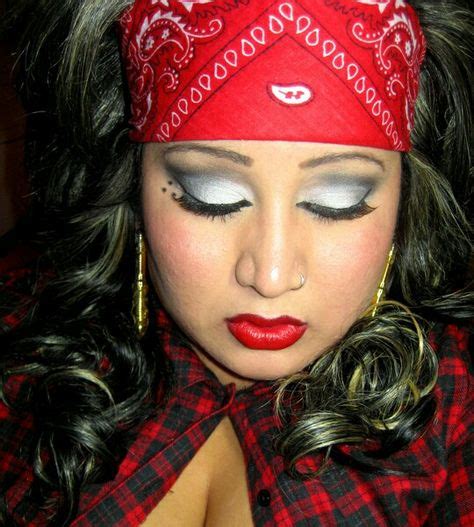 Luv This Look Cholos Halloween Makeup Chola Costume Chola Style
