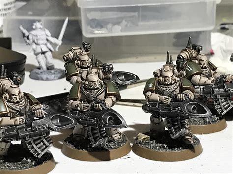 Recently Finished Death Guard Heavy Weapons Team Rwarhammer30k