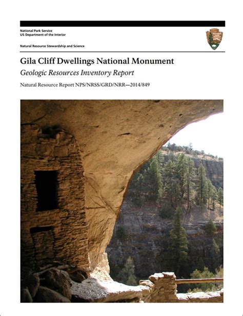 Nps Geodiversity Atlas—gila Cliff Dwellings National Monument New