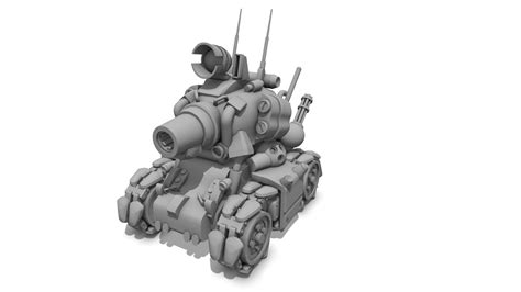Metal Slug Tank Download Free 3d Model By Fduoficial 9976a74