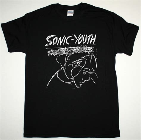 Sonic Youth Confusion Is Sex New Black T Shirt Best Rock T Shirts