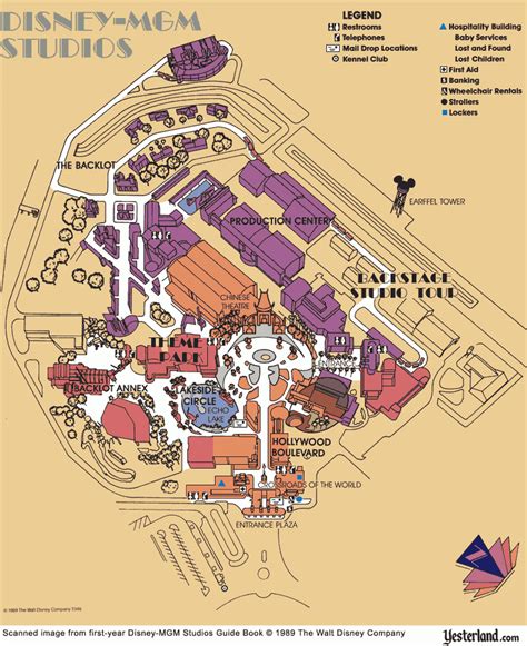 Disney Mgm Studios Map Zannaland